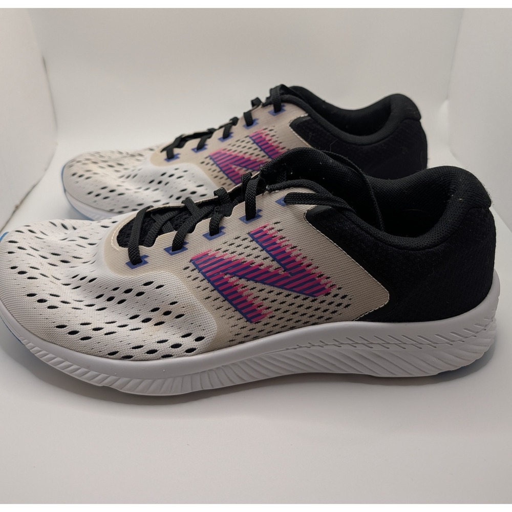 New Balance Womens Running Shoes White Black Pink Size 9.5 WDRFTNM5 - Picture 2 of 7
